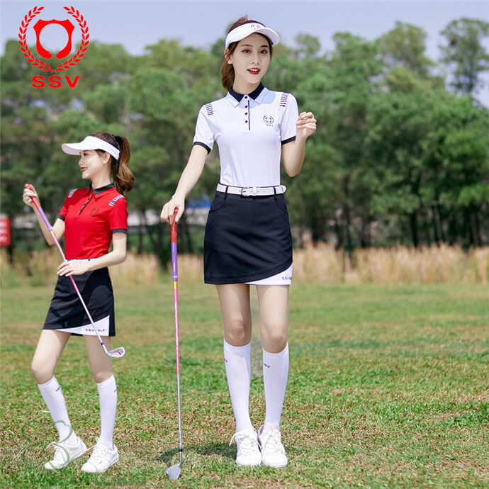 UTAAレディースゴルフシャツスカートセットストレッチサイズM UTAA