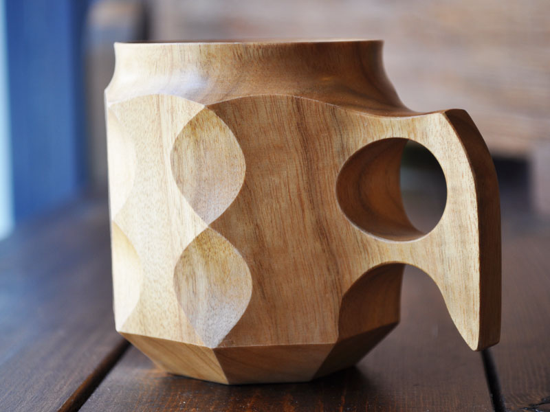 楽天市場】Akihiro woodworks - Jincup Shizuku M [ アキヒロジン JIN