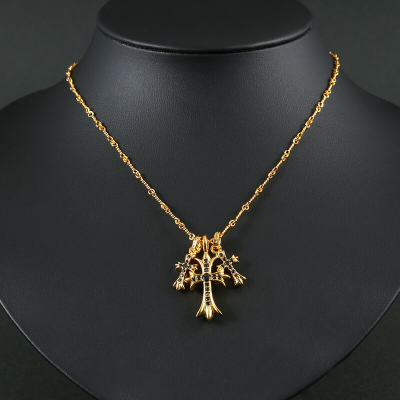 楽天市場】22K GP ツイストチェーン ネックレス メンズ ジュエリー