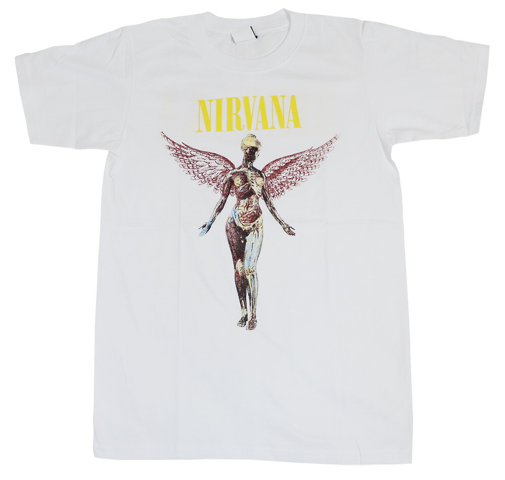楽天市場】Nirvana Tシャツ In Utero ニルバーナ ニルヴァーナ バンド