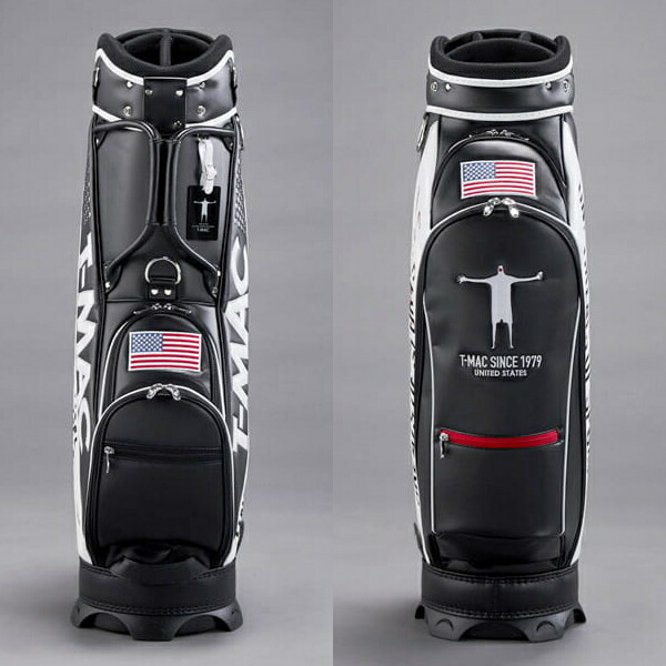 楽天市場】T-MAC ティーマック フラッグキャディバッグ 9型 41803-124