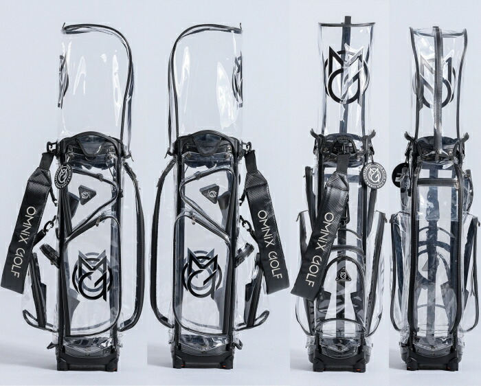 楽天市場】OMNIX オムニクス Clear CADDIE BAG クリアー キャディ