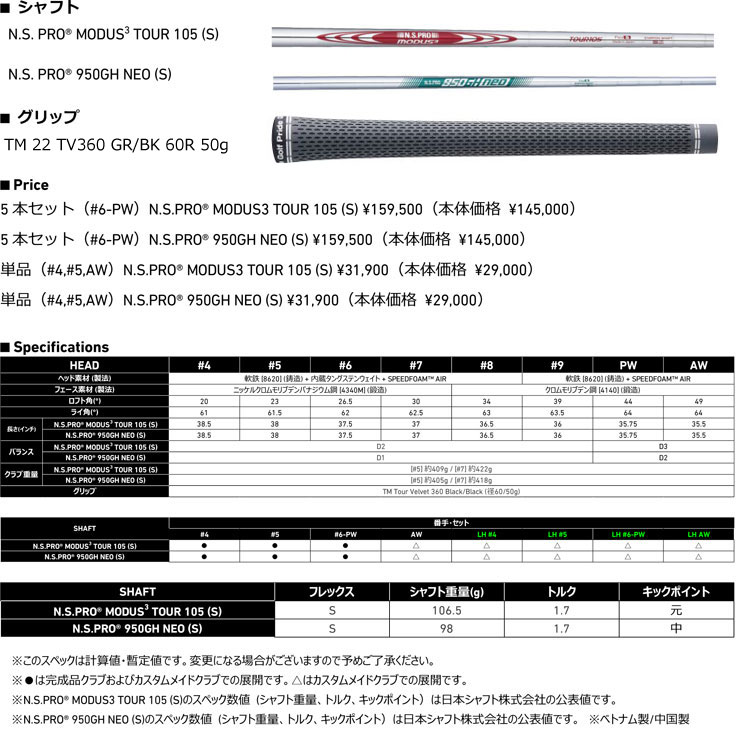 楽天市場】テーラーメイド P790 アイアン RAUNE IRON i75 / i90 / i105