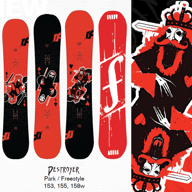 楽天市場】フォーラム スノーボード FORUM DESTROYER 25-26 キャンバー