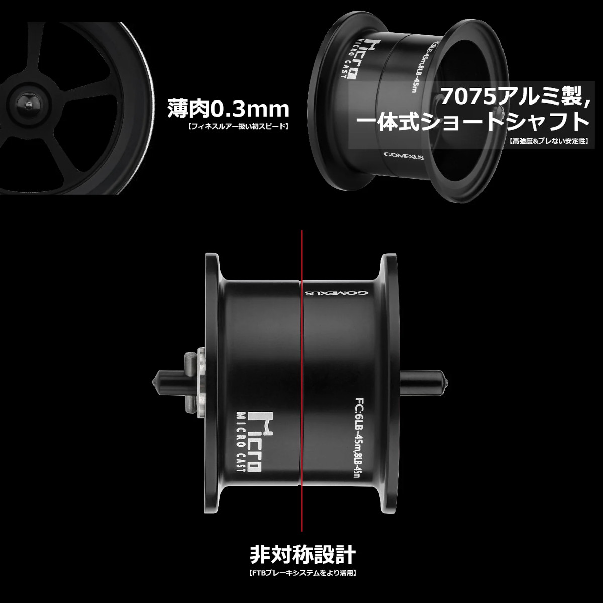 楽天市場】【送料無料】 ゴメクサス スプール シマノ shimano ベイト
