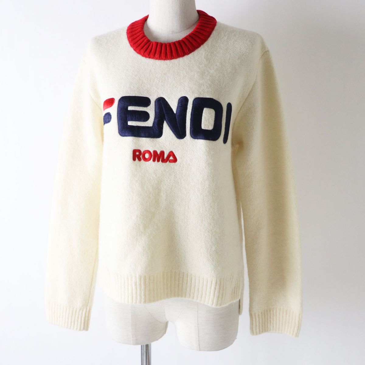 楽天市場】良品◎正規品 伊製 FENDI×FILA フェンディ×フィラ コラボ