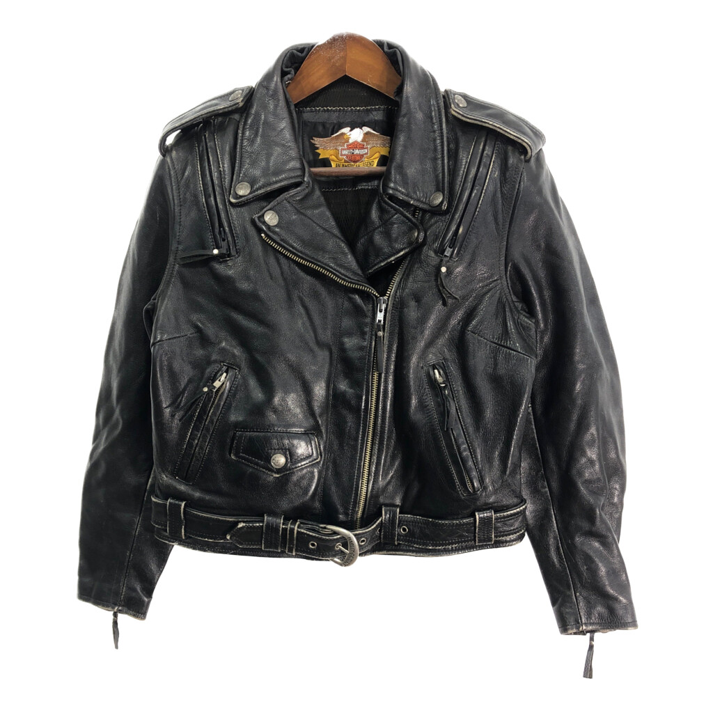 楽天市場】90年代 HARLEY DAVIDSON ハーレーダビッドソン レザーダブル