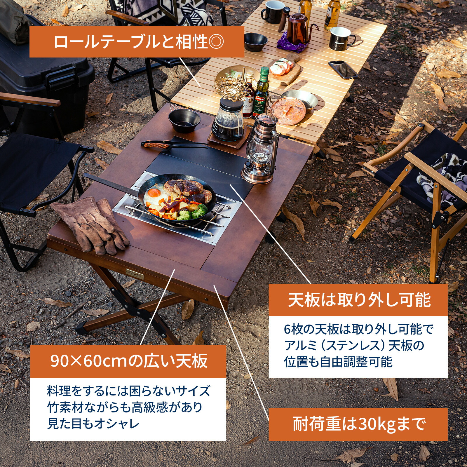 楽天市場】Hilander(ハイランダー) CHEF TABLE(シェフテーブル)ロー