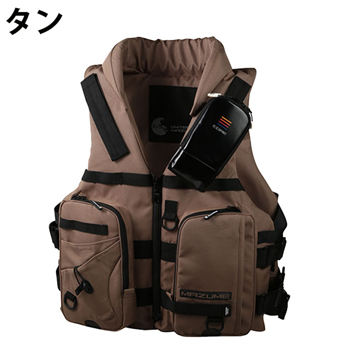 楽天市場】マズメ(MAZUME) コアライフジャケット CORE LIFE JACKET