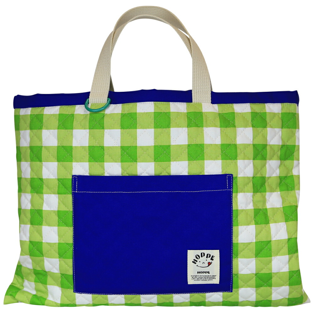 楽天市場】レッスンバッグ グリーンチェック 手提げかばん 手さげ 入学