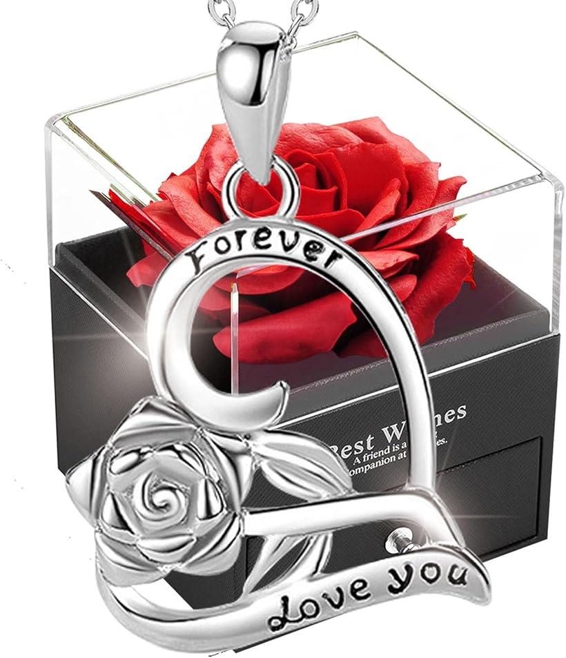 楽天市場】ソープフラワー レディース シルバー925 ネックレス 女性用