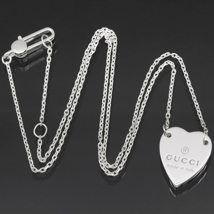 楽天市場】グッチ ネックレス GUCCI ペンダント シルバー アクセサリー