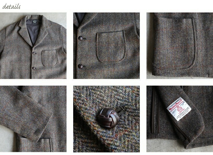 楽天市場】【orslow】RELAX FIT HARRIS TWEED JACKET (UNISEX