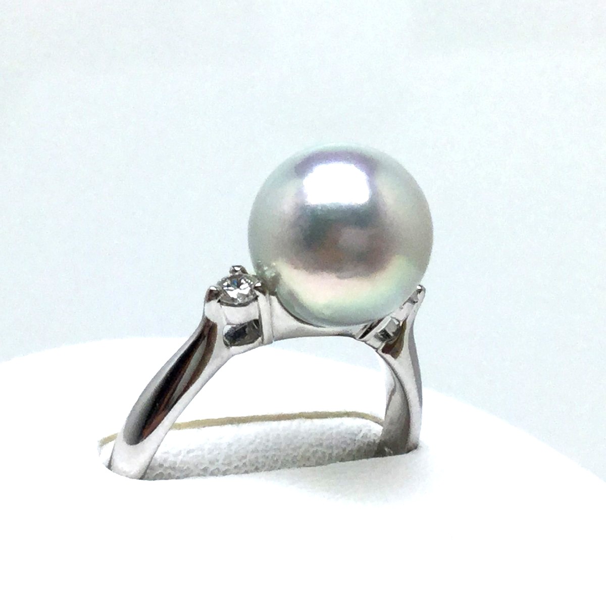 楽天市場】ブルー 真珠 リングの通販