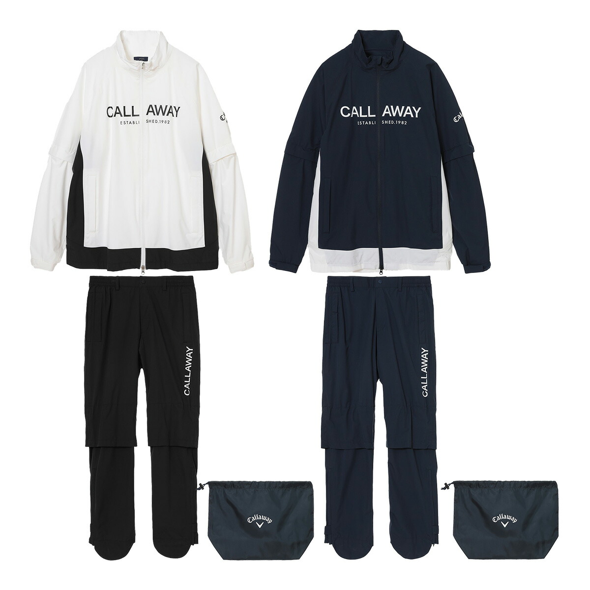 楽天市場】ウインドブレーカー 上下（ブランドキャロウェイ）（レイン