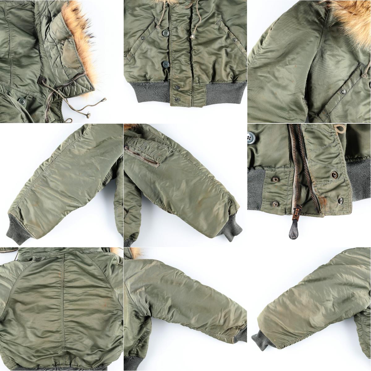 楽天市場】60年代 アルファ ALPHA 米軍実品 U.S.AIR FORCE 黒タグ N-2B