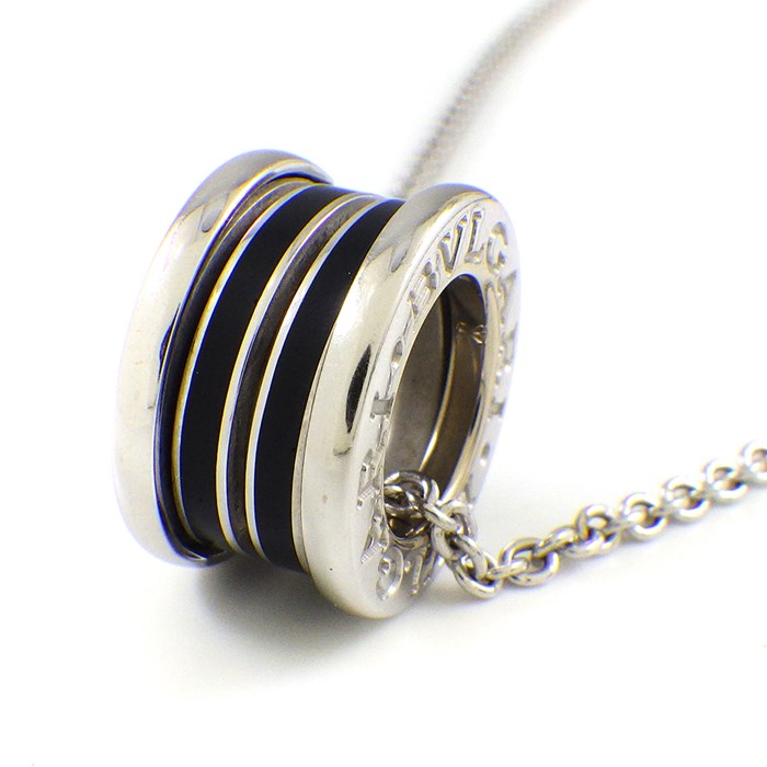 楽天市場】ブルガリ BVLGARI ネックレス B-zero1 ビーゼロワン K18WG