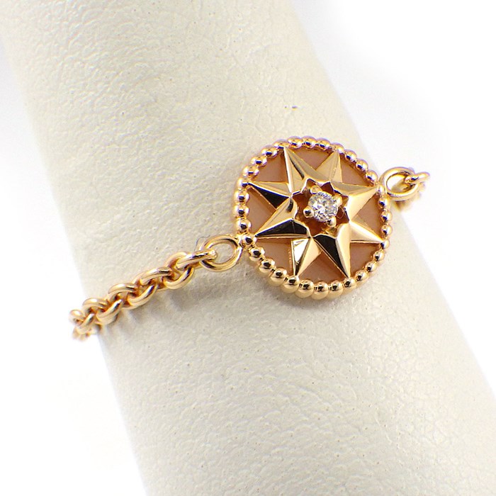 楽天市場】クリスチャンディオール Christian Dior リング ローズ