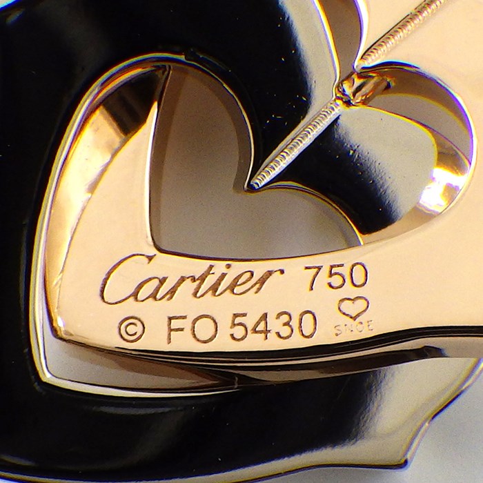 楽天市場】カルティエ Cartier チャーム ペンダントトップ ダブル