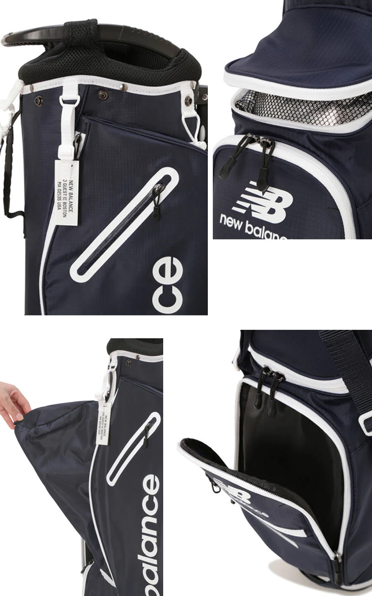楽天市場】ニューバランス 軽量 キャディバッグ 9型 6分割 約2.0kg 012