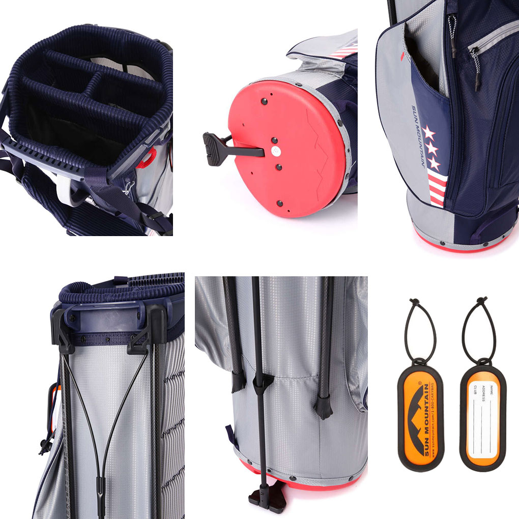 サンマウンテン キャディバッグ 9型 スタンド SUN MOUNTAIN SUN