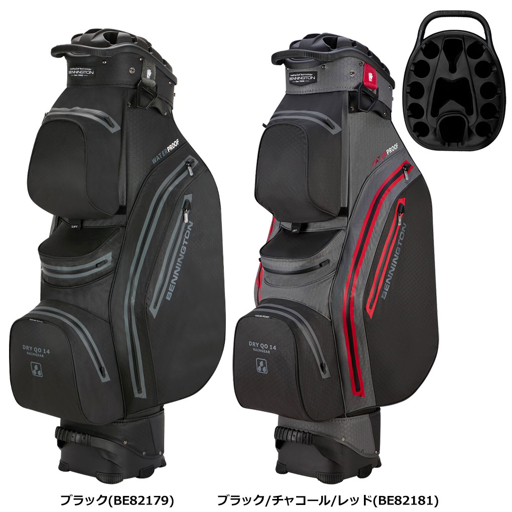楽天市場】BENNINGTON ベニントン 14分割 キャディバッグ DRY QO 14