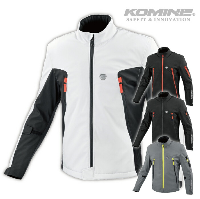楽天市場】コミネ ジャケット JK-628 プロテクトソフトシェルサーマル