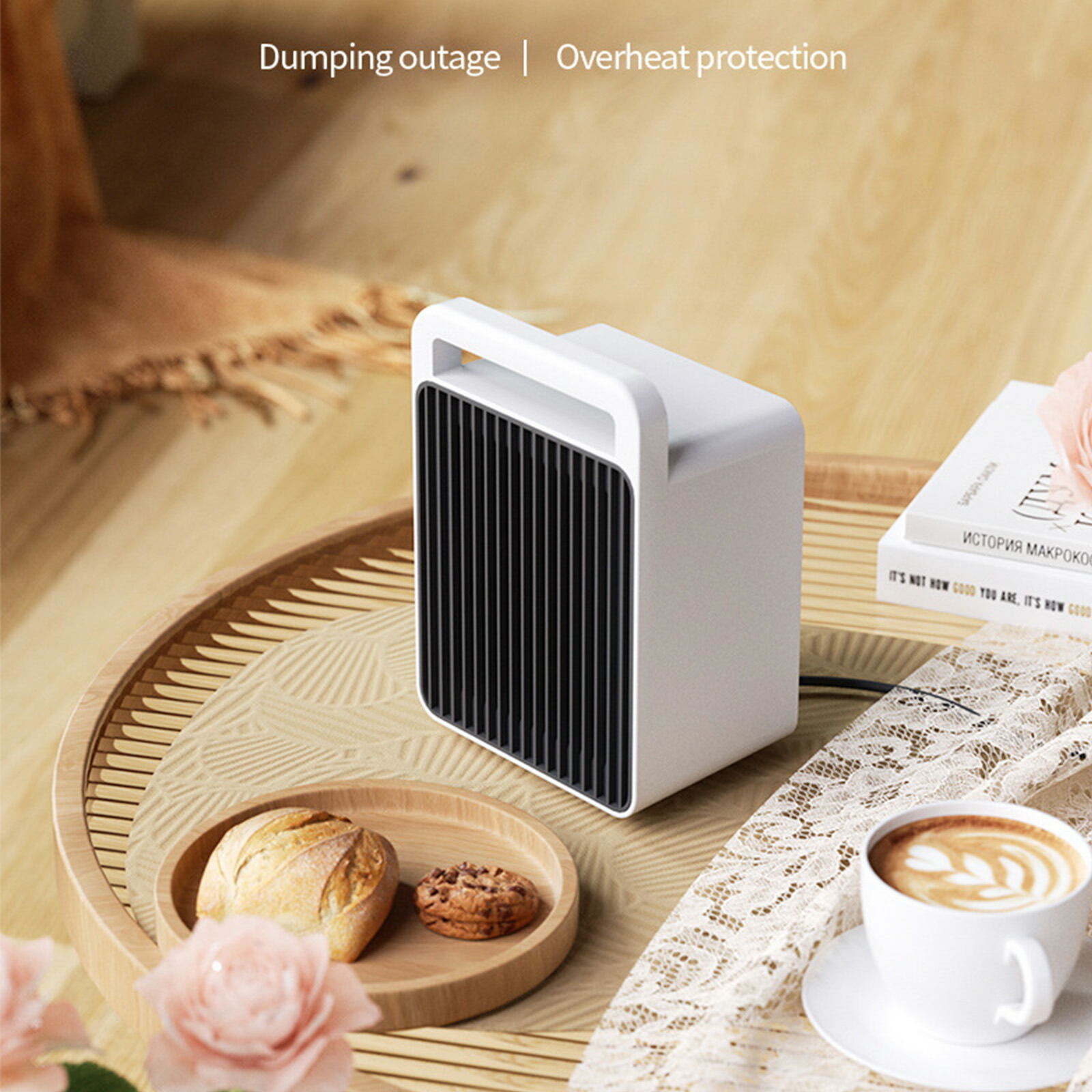 楽天市場】楽天大人気【50％OFFクーポン付き】ヒーター 小型