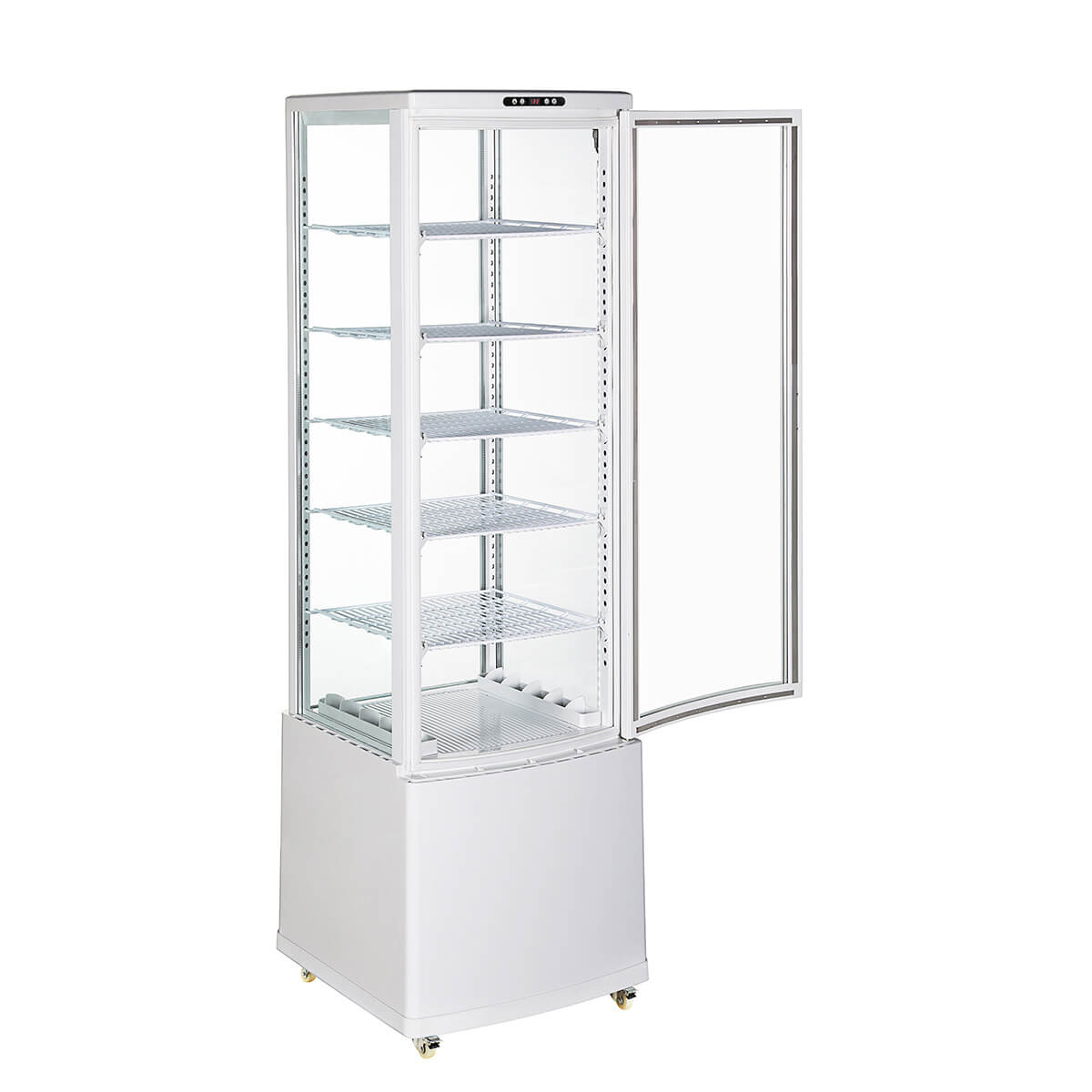 楽天市場】【立春セール！】 235L 白 大型 4面ガラス 冷蔵ショー