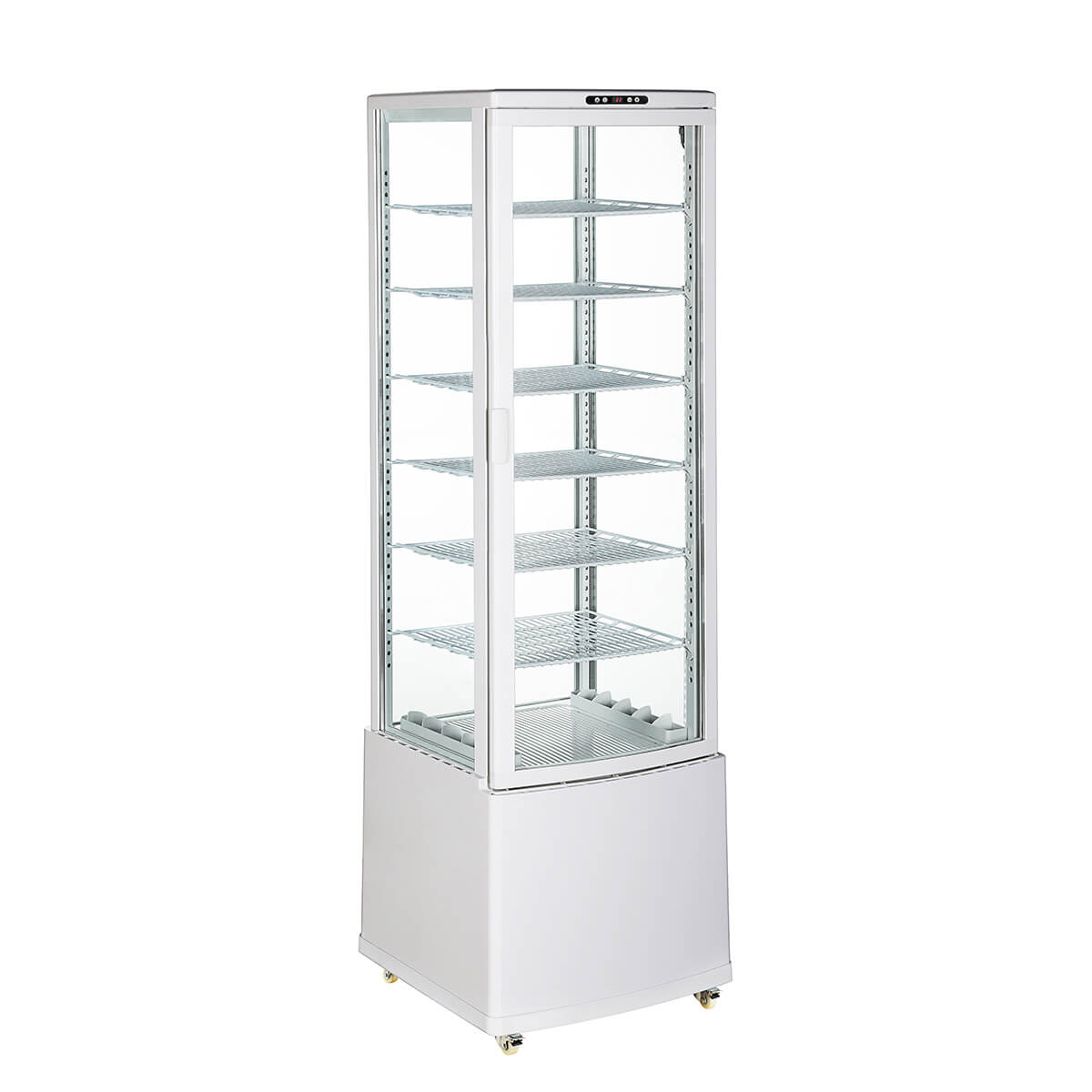 楽天市場】【立春セール!!】 280L 白 大型 4面ガラス 冷蔵ショー