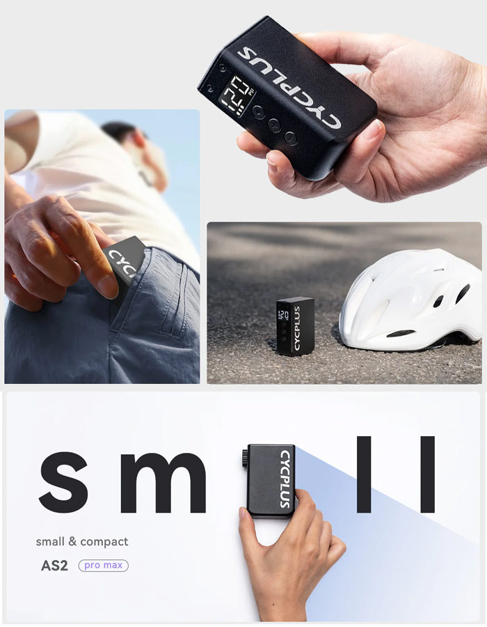 楽天市場】AS2 Pro Max サイクプラス 自転車 空気入れ 充電式 超 小型
