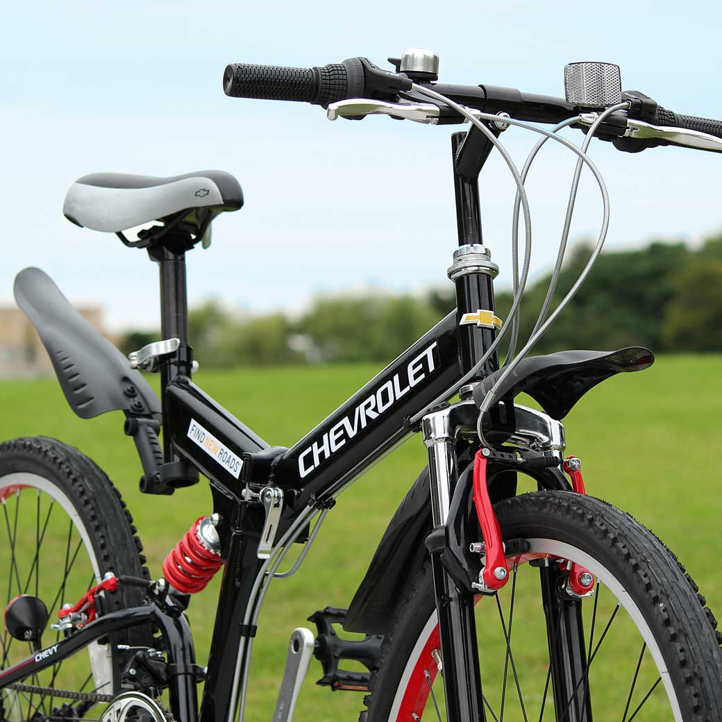 楽天市場】マウンテンバイク 折りたたみ MTB 26インチ 18段 変速