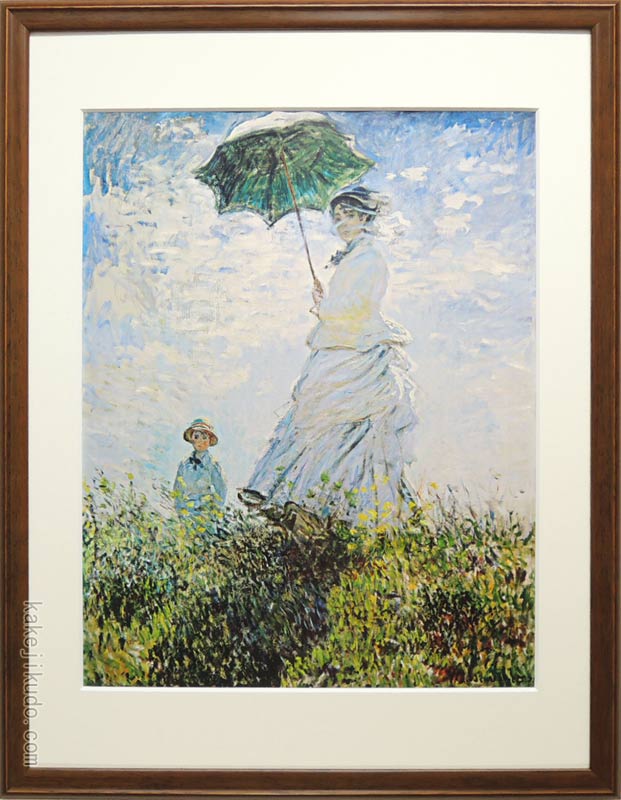 楽天市場】クロード・モネ 絵画 日傘をさす女 アートポスター 送料無料