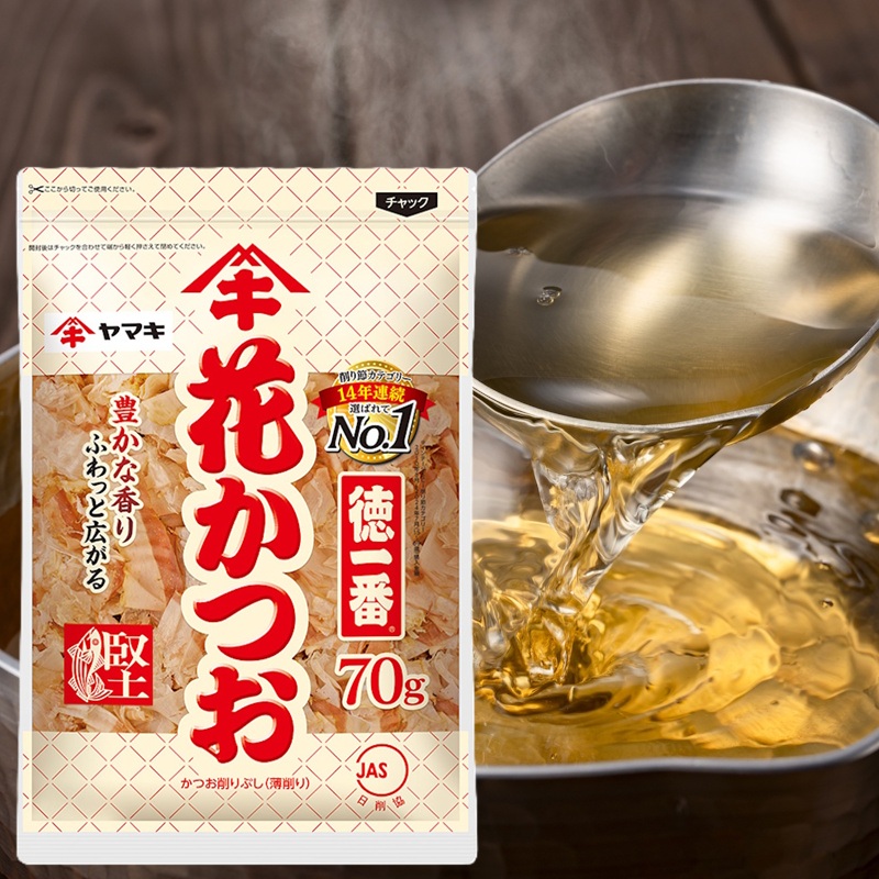 楽天市場】【ヤマキ】徳一番 花かつお 70g×1袋 : 食品卸 KAMBUTSUYA