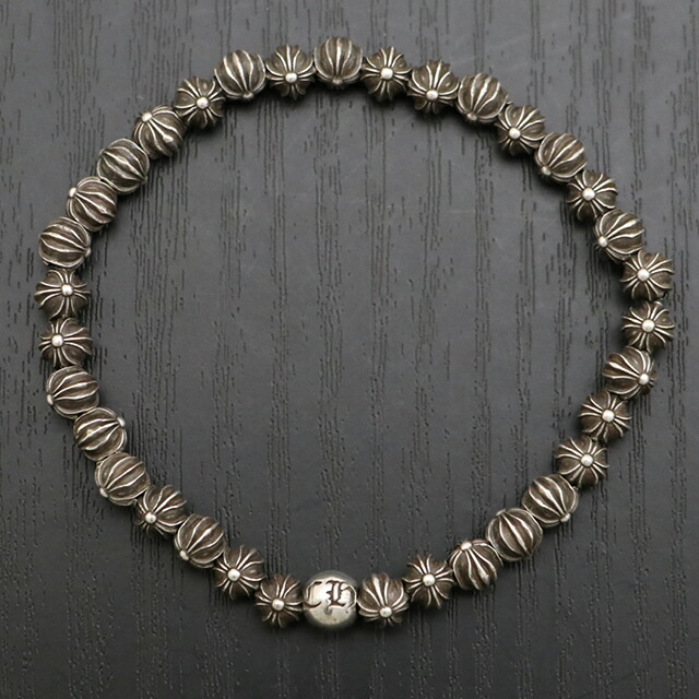 楽天市場】クロムハーツ【CHROMEHEARTS】 シルバービーズブレスレット