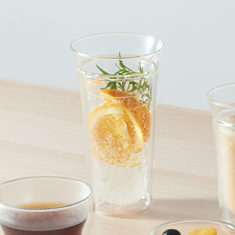 楽天市場】【KEYUCA公式店】ケユカ Fiala ダブルウォールグラス 360ml
