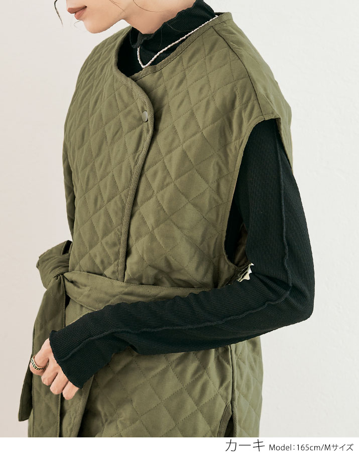 楽天市場】【OUTLET SALE】ベスト《2wayキルティングオーバーベスト 全