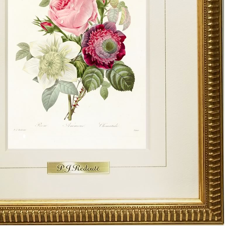 楽天市場】【スーパーセール価格】 絵画 インテリア ルドゥーテ ローズ