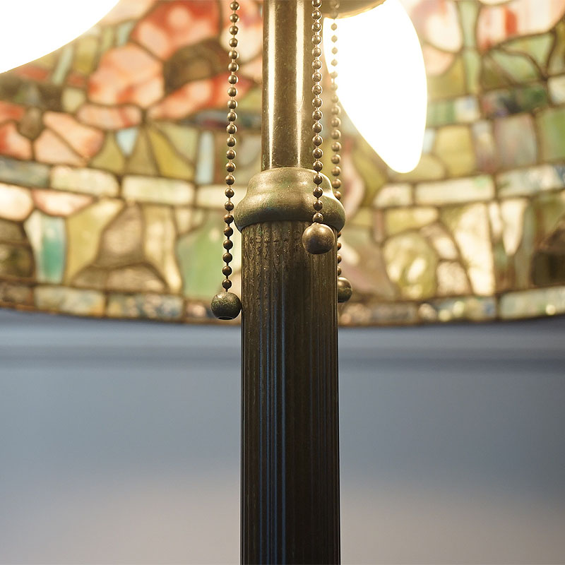 楽天市場】ヴィンテージ ステンドグラス フロアーランプ ティファニー