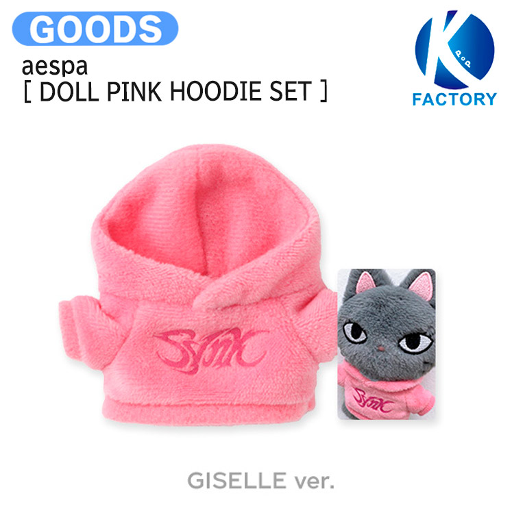 楽天市場】aespa [ DOLL PINK HOODIE SET ] LIVE TOUR SYNK：PARALLEL
