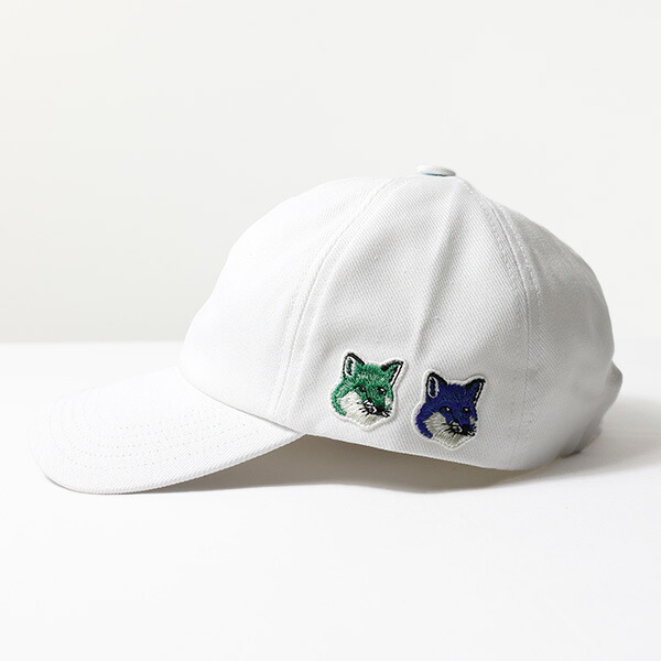 楽天市場】MAISON KITSUNE メゾンキツネ SEASONAL FOX HEAD 6P CAP