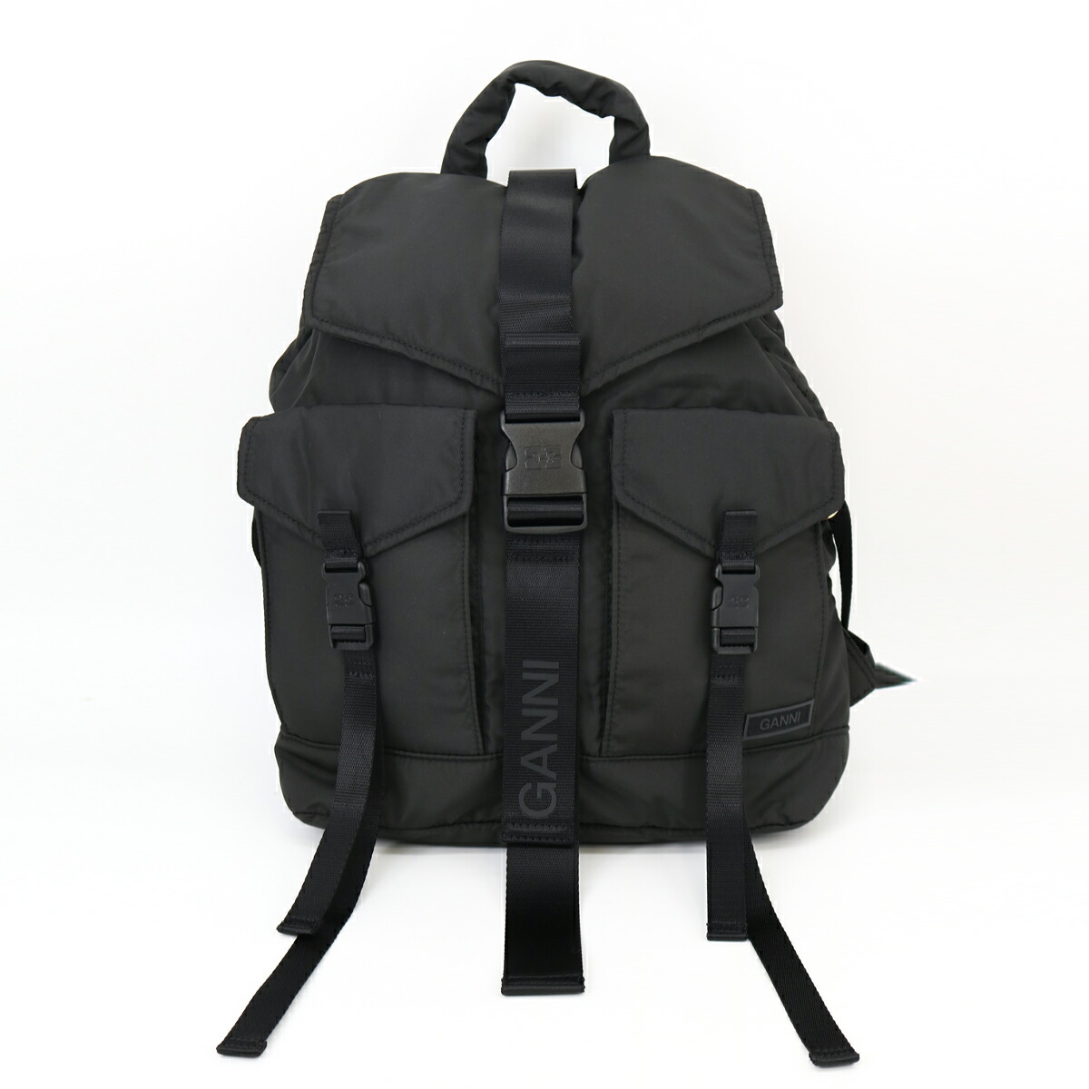 楽天市場】□GANNI ガニー バックパック Recycled Tech Backpack A4755
