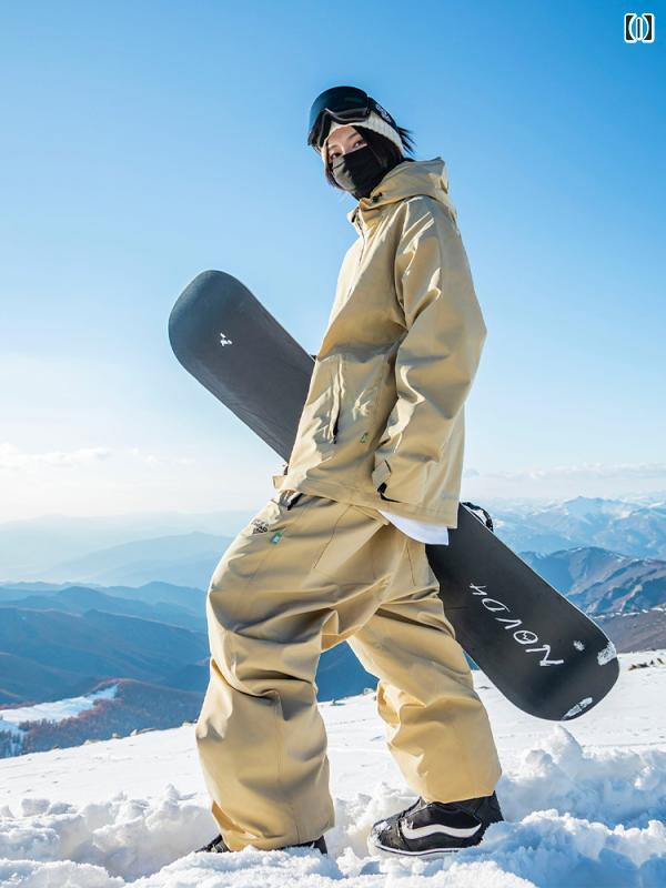 楽天市場】男女兼用 カップル用 ダブル スノーボード スーツ セット