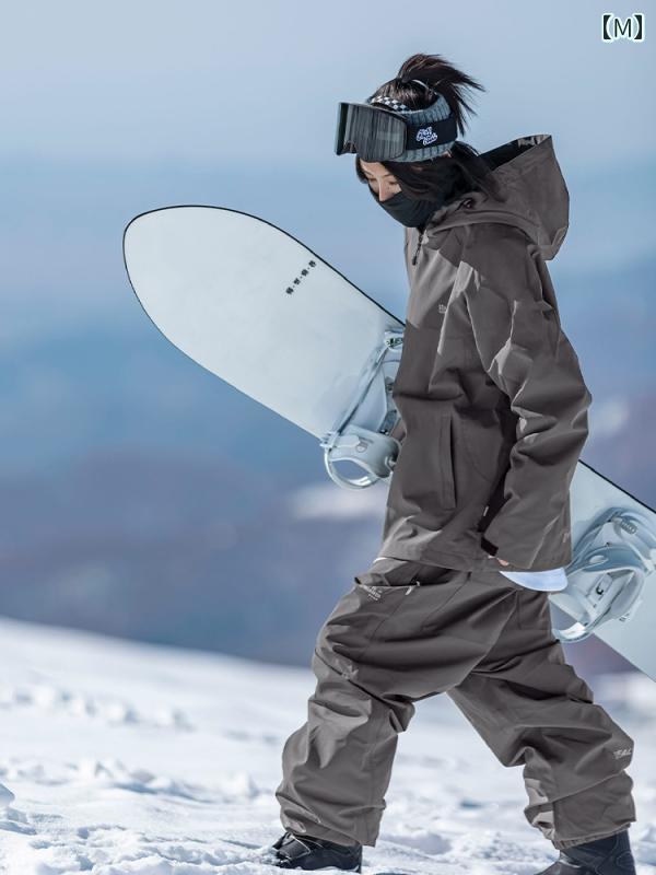 楽天市場】男女兼用 カップル用 ダブル スノーボード スーツ セット