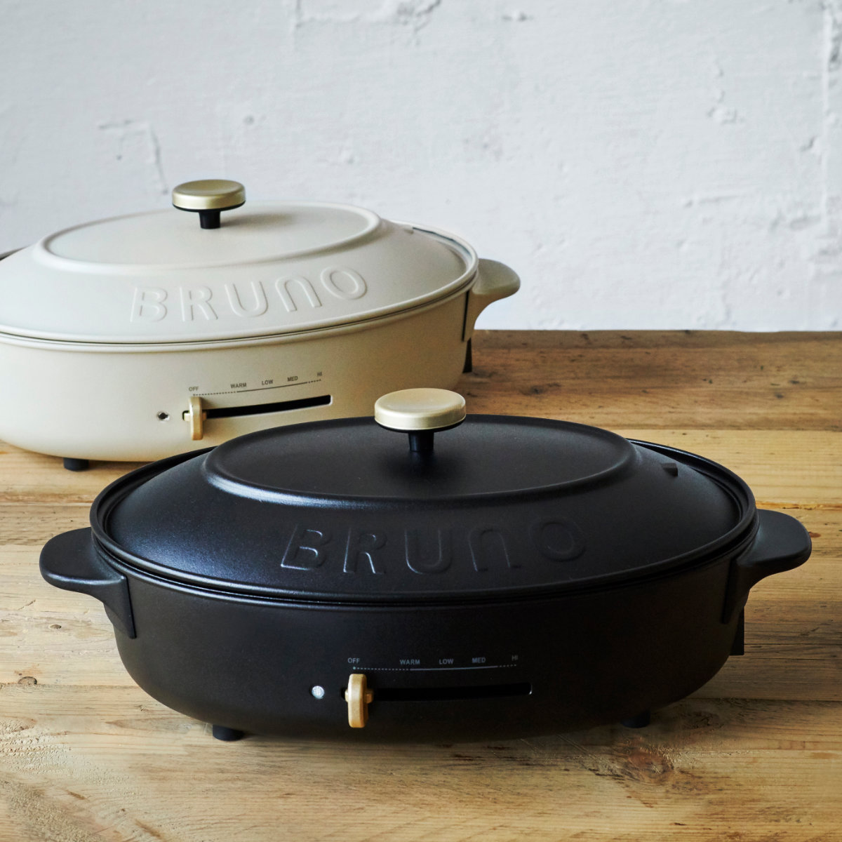 楽天市場】BRUNO オーバルホットプレート たこ焼きプレート付き 蓋付き