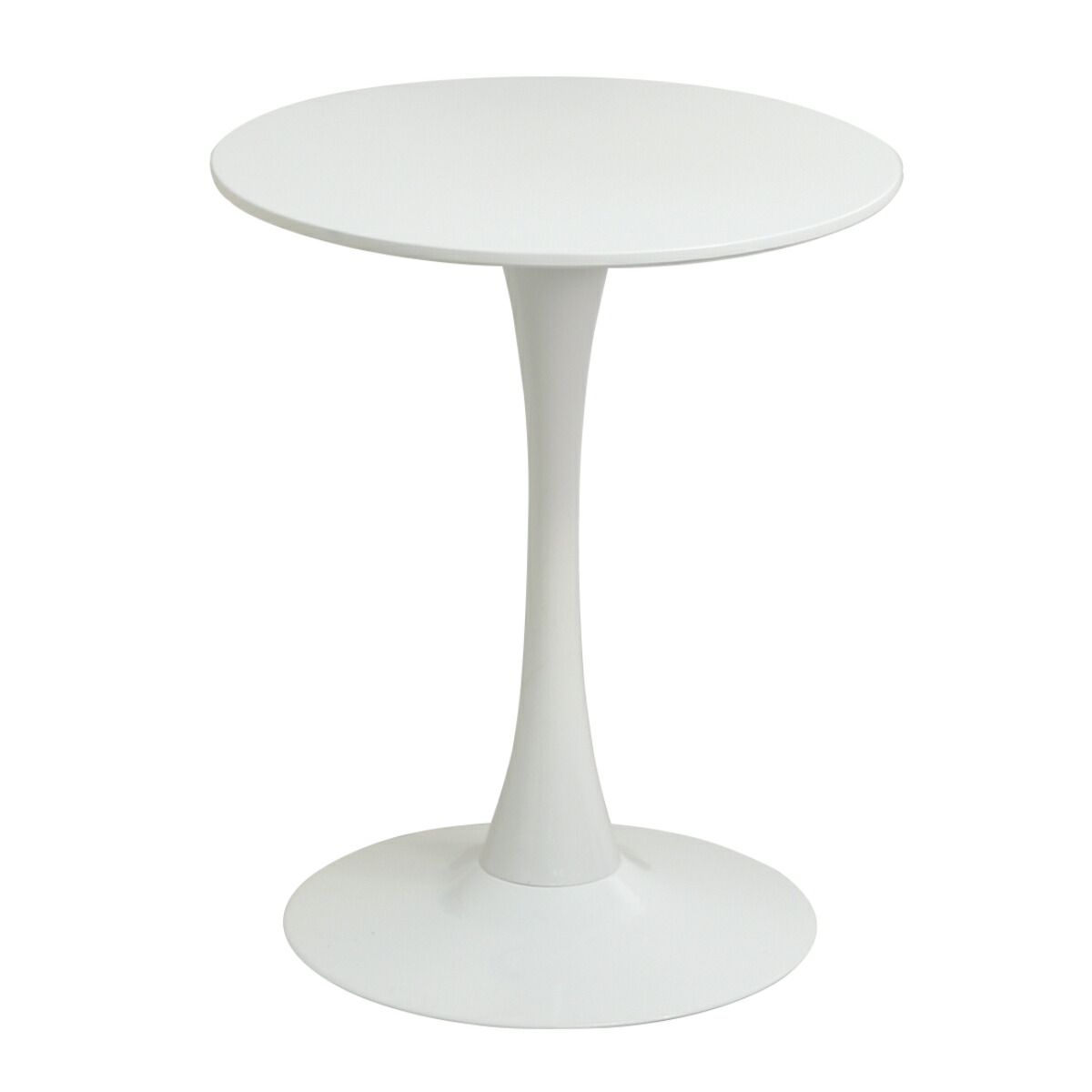 楽天市場】カフェテーブル 幅60cm 丸 ホワイト （ 丸テーブル