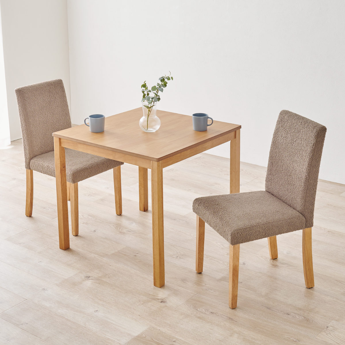 楽天市場】ダイニングテーブルセット 2人掛け 3点セット テーブル幅