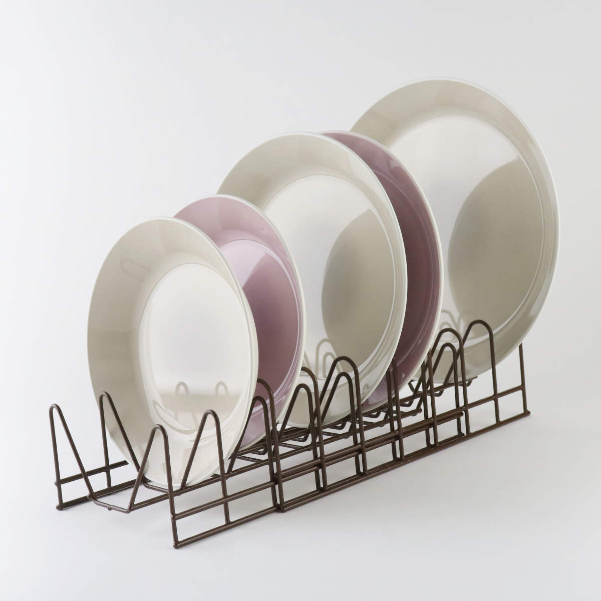 楽天市場】ディッシュスタンド 伸縮お皿収納ラック （ 伸縮 ディッシュ