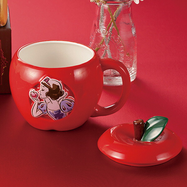 楽天市場】マグカップ 250ml 白雪姫 フタ付 コップ マグ 磁器