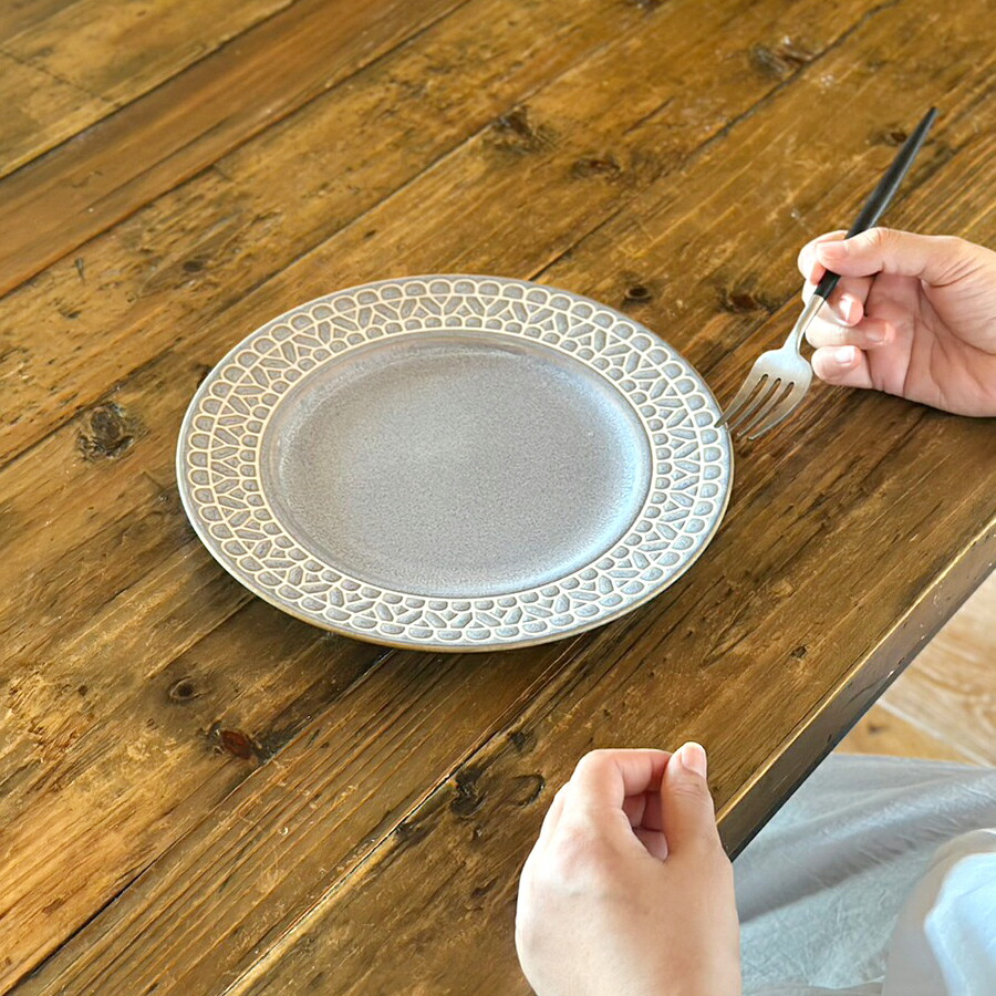 楽天市場】レース柄 リムプレート 23.5cm (4色セット)単品よりお買い得